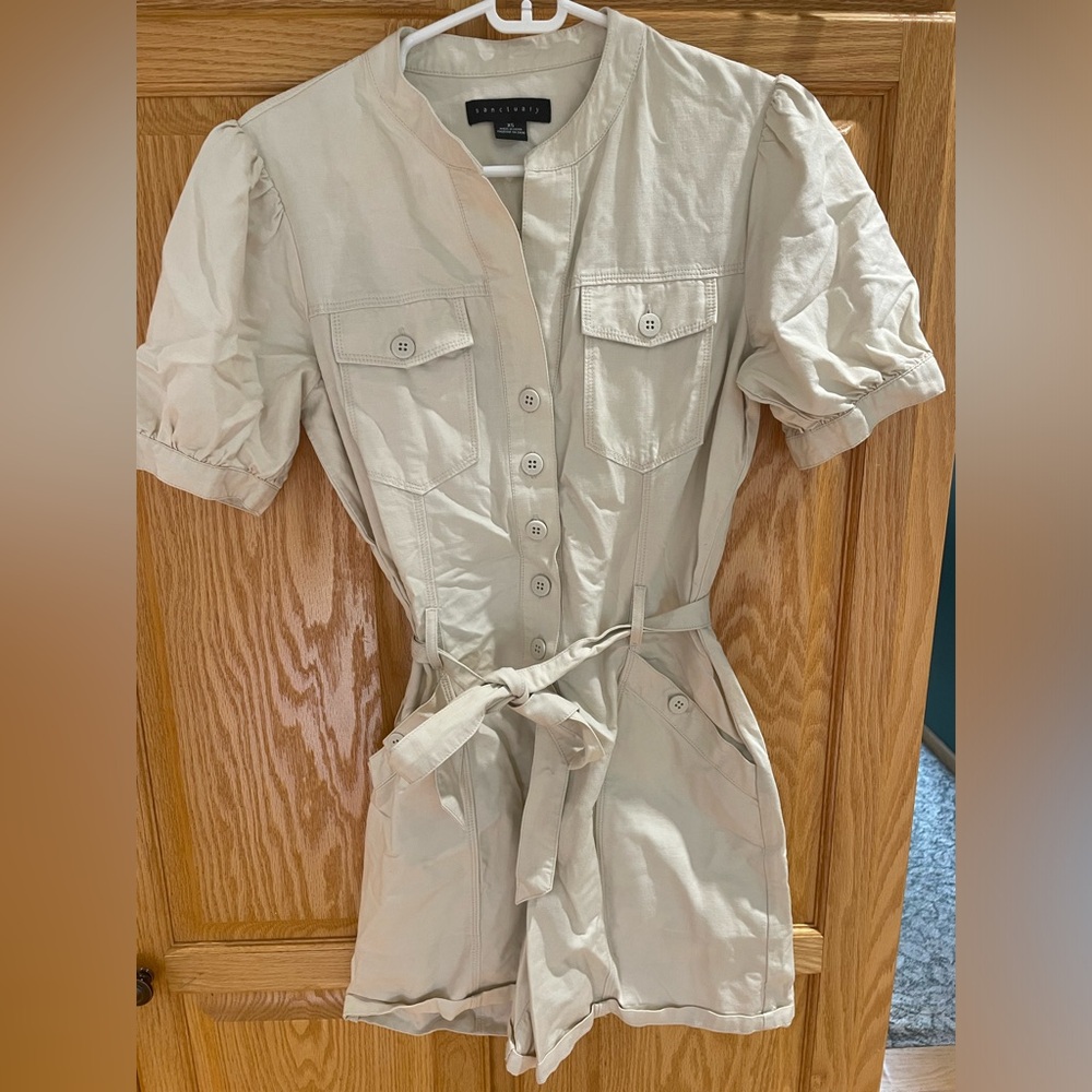 Cargo shorts jumpsuit